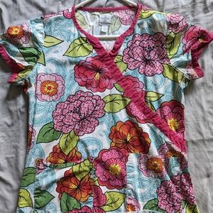 Women's scrub top